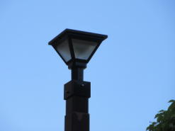 LED街路灯設置写真1